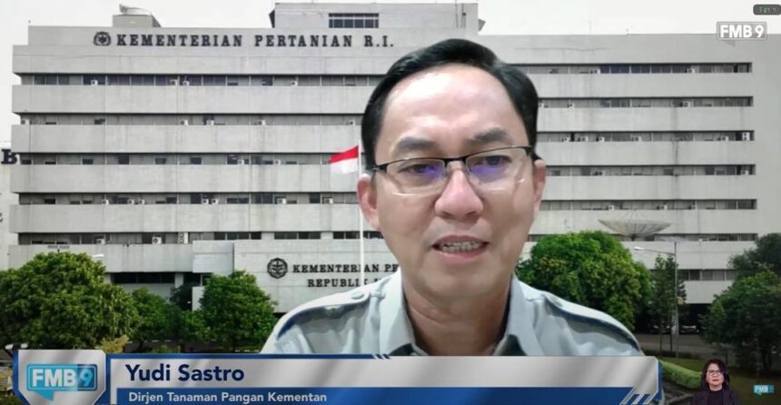 Yudi Sastro, Direktur Jenderal Tanaman Pangan, Kementerian Pertanian. Foto: Dok Kemkomdigi FMB9