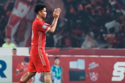 Pesepak bola timnas Indonesia U-22 Muhammad Ferarri