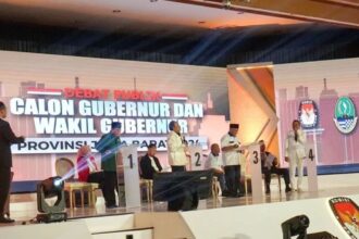 debat pertama Pemilihan Gubernur dan Wakil Gubernur (Pilgub) Jabar 2024