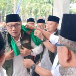 Calon Gubernur DKI Jakarta, Ridwan Kamil saat menghadiri kegiatan pengajian di pondok pesantren di kawasan Cipayung, Jakarta Timur, belum lama ini. Foto: Dok/Joesvicar Iqbal/ipol.id