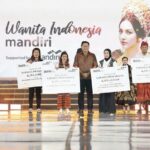 SEVP Corporate Relation Bank Mandiri Wisnu Trihanggodo dalam kegiatan Wanita Indonesia Mandiri di Kompleks Garuda Wisnu Kencana (GWK), Bukit Ungasan, Bali, Sabtu (16/11/2024) malam. Foto: Dok Bank Mandiri