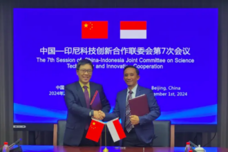 BRIN dan China menggelar The 7th China-Indonesia Joint Committee on Science, Technology & Innovation Cooperation di Beijing. Foto: BRIN