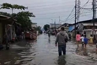 Ilustrasi banjir rob. Foto: Ist