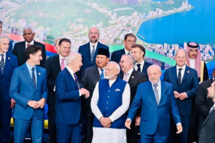 Presiden Prabowo Subianto berfoto bersama dengan pemimpin negara G20 di Brasil. Foto: X Prabowo Subianto