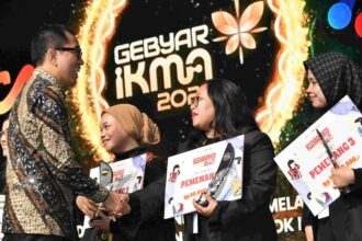 Wakil Menteri Perindustrian Faisol Riza dalam Awarding Gebyar IKMA 2024 di Mal Kota Kasablanka, Jakarta,