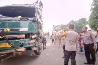 Sopir Truk Ugal-ugalan, Menabrak Sejumlah Pengendara di Cipondoh, Tangerang,  Ditetapkan  Sebagai Tersangka