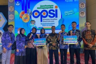 Tim riset MAN 2 Kota Malang memboyong dua medali pada Olimpiade Penelitian Siswa Indonesia (OPSI) 2024 Tingkat Nasional. Foto: Kemenag