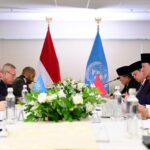 Presiden Prabowo Subianto melakukan pertemuan bilateral dengan Sekretaris Jenderal (Sekjen) Persatuan Bangsa-Bangsa (PBB), António Guterres, pada Minggu, 17 November 2024, di salah satu hotel di Rio de Janeiro, Brasil. Foto: BPMI Setpres