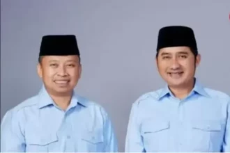 Calon Wali Kota Depok dan Wakil Wali Kota Depok nomor urut 2 Supian Suri-Chandra Rahmansyah unggul dengan perolehan 54 persen dari pasangan Imam Budi Hartono-Ririn Farabi Arafiq di Pilkada Depok 2024. Foto: ist