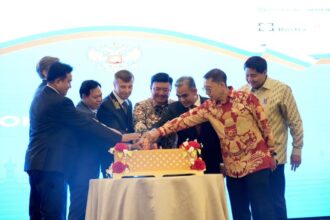 Menteri Koordinator Bidang Politik dan Keamanan (Menko Polkam) Jenderal Polisi (Purn) Budi Gunawan saat menghadiri perayaan National Day Federasi Rusia di Hotel Mulia Senayan, Jakarta, Selasa (5/11/2024). Foto: Kemenko Polhukam