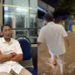 Viral Sandiaga Uno Naik TransJakarta dan Nebeng Mobil Dishub Usai Terjebak Banjir di Ciledug. Foto: IG, @Sandiagauno (tangkap layar)