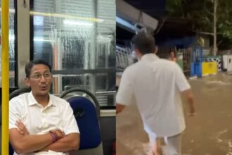 Viral Sandiaga Uno Naik TransJakarta dan Nebeng Mobil Dishub Usai Terjebak Banjir di Ciledug. Foto: IG, @Sandiagauno (tangkap layar)