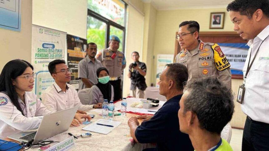 BPJS Kesehatan Cabang Jakarta Utara dan Kepolisian Resor (Polres) Metro Jakarta Utara menghadirkan Loket Layanan JKN di Kantor Polres dan Kepolisian Sektor (Polsek) Jakarta Utara