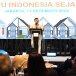 Menteri ATR/Kepala BPN dalam Forum Diskusi Rumah Rakyat Bersama Stakeholder Perumahan Menuju Indonesia Sejahtera pada acara Hari Ulang Tahun (HUT) ke-26 APERSI. Foto: dok humas