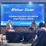 PNM bekerjasama dengan BPOM menggelar webinar edukasi bertema “Manfaat Izin BPOM bagi Pelaku UMKM”. Foto: PNM