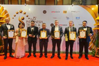 Momen Swiss-Belhotel International menerima penghargaan Indonesia Travel Tourism Awards 2024/2025 ke-15. Foto: Dok/Ist