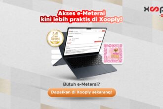 Dengan sertifikasi resmi dari pemerintah, e-Meterai yang disediakan oleh Xooply.id memastikan keamanan serta keabsahan dokumen pengguna. Foto: Telkom Indonesia