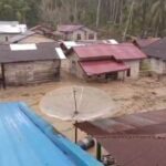 Kondisi wilayah terdampak banjir bandang di Kabupaten Tapanuli Selatan, Provinsi Sumatera Utara, pada Rabu (18/12/2024). Foto: BPBD Kabupaten Tapanuli Selatan