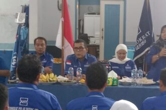 Ketua DPC Pulau Seribu, Neneng Hasanah saat berpidato.(foto Sofian/ipol.id)