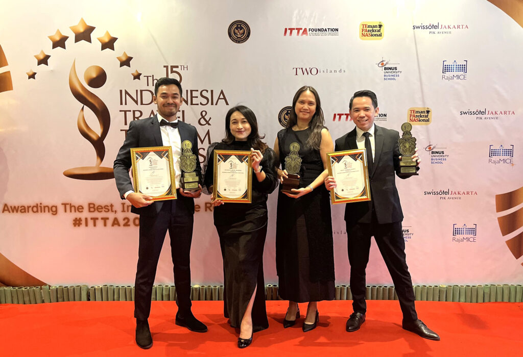The Ascott Limited - Indonesia raih sejumlah penghargaan di ajang Indonesia Travel and Tourism Awards 2024. (dok. Ascott)