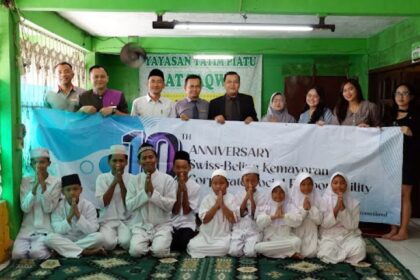 Swiss-Belinn Kemayoran merayakan momen istimewa anniversary ke -10 tahun, dengan menggelar serangkaian kegiatan sosial. Foto: dok/Swiss-Belinn Kemayoran