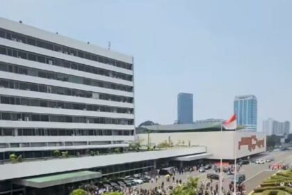 Gedung DPR, MPR dan DPD RI di Kompleks Senayan, Jakarta. Foto: Instagram @hiper_ikn