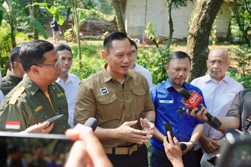 Menko Bidang Infrastruktur dan Pembangunan Kewilayahan, Agus Harimurti Yudhoyono.(Foto istimewa)