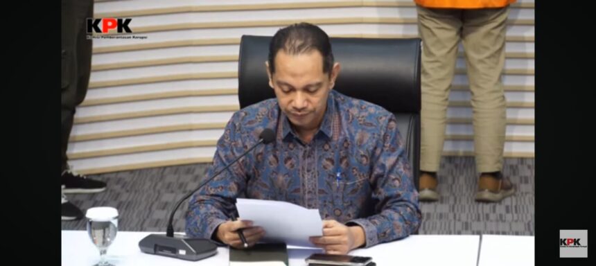 Wakil Ketua KPK, Nurul Ghufron. Foto: Live streaming YT @kpkri