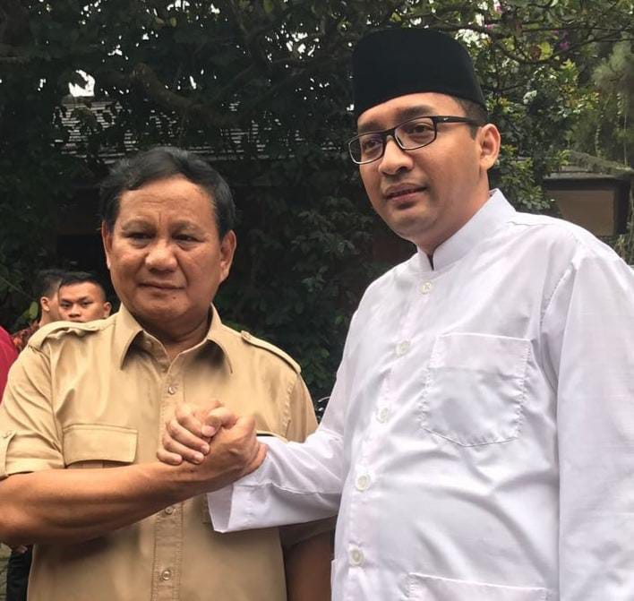 Ketua Umum Gerakan Indonesia Mandiri (Ketum GIM), Heikal Safar saat bersama Presiden Republik Indonesia, Prabowo Subianto beberapa waktu lalu. Foto: Dok pribadi