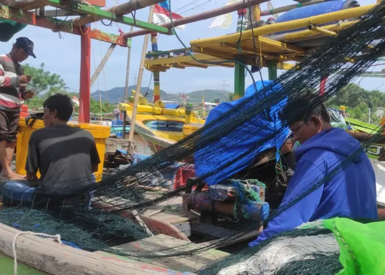 Sejumlah nelayan di Kabupaten Serang, tak dapat melaut akibat cuaca ekstrem. (ISTIMEWA)