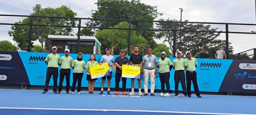 Petenis asal Japang Renta Tokuda menuai hasil terbaiknya diajang M-15 Amman Mineral Men's World Tennis Championship 2024 seri Pertama, dengan tampil sebagai juara tunggal putra.