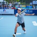 Nathan Barki Melaju ke babak kedua M-25 Amman Mineral Men's World Tennis Championship 2024