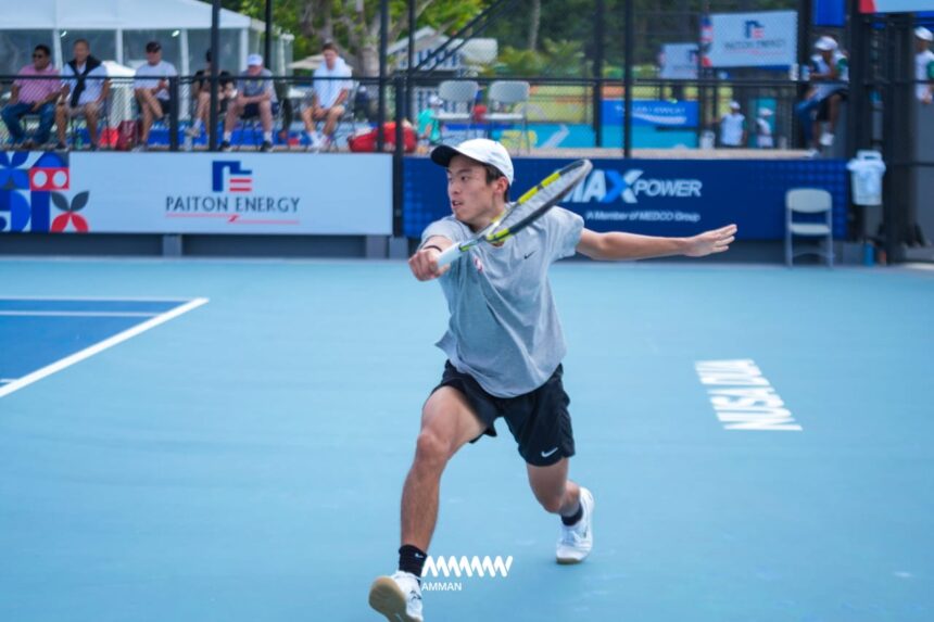 Nathan Barki Melaju ke babak kedua M-25 Amman Mineral Men's World Tennis Championship 2024