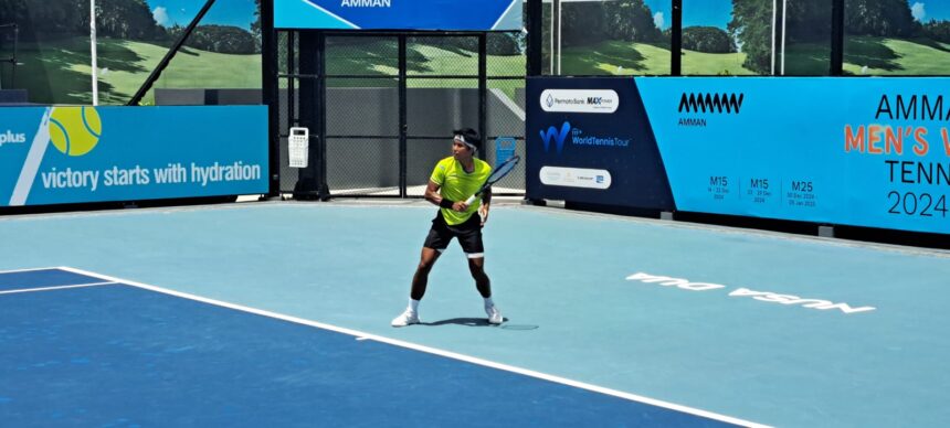 M. Rifqi Fitriadi, lolos ke putaran kedua, M-15 Amman Mineral Men's World Tennis Championship 2024, Seri Kedua