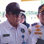 Kepala Badan Narkotika Nasional Provinsi (BNNP) Jakarta, Brigjen Nurhadi Yuwono dan jajaran Dinas Perhubungan Jakarta dalam memberikan keterangan soal keamanan selama libur Natal dan tahun baru 2025 kepada awak media di Jakarta, Kamis (26/12/2024). Foto: Ist