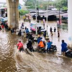 Ilustrasi Banjir di Jakarta. (Foto: Instagram @jktinfo)