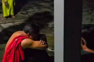 Agus Pujiyono (45) warga kecamatan Tanon ditangkap oleh warga setelah ketahuan mencuri 3 celana dalam perempuan dan 1 buah BH. Foto: IG @lambe_turah