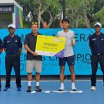 Hayato Matsuoka Rajai tunggal putra, M-15 Amman Mineral Men's World Tennis Championship 2024 Seri Kedua