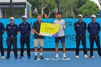 Hayato Matsuoka Rajai tunggal putra, M-15 Amman Mineral Men's World Tennis Championship 2024 Seri Kedua