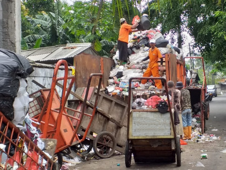 Ilustrasi sampah yang bakal membanjiri tempat panggung hiburan malam tahun baru.(Foto dok Dinas LH)