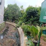 Kali di kawasan sekitar Tempat Pemakaman Umum (TPU) Cibubur, Jakarta Timur, yang mengalami pendangkalan, Selasa (31/12/2024). Foto: Joesvicar Iqbal/ipol.id