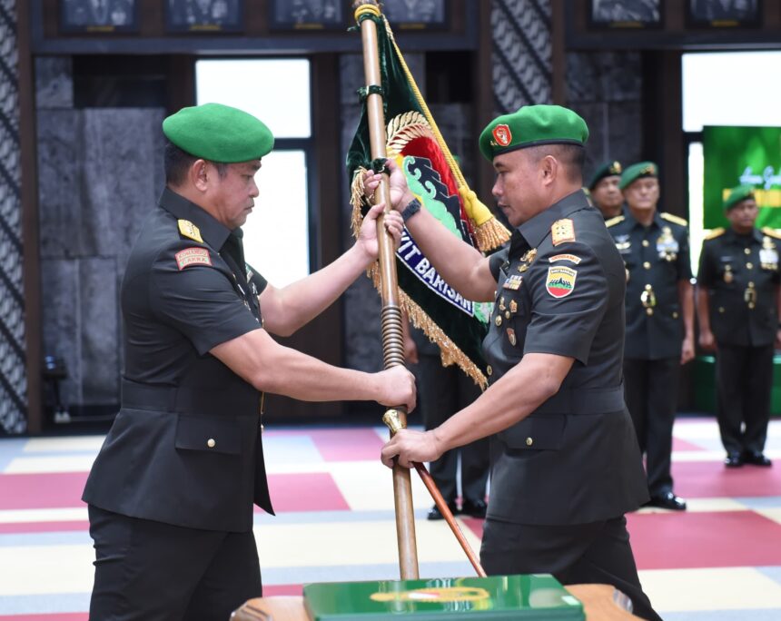 Kasad pimpin sertijab di Jakarta. Foto: dok dispenad.