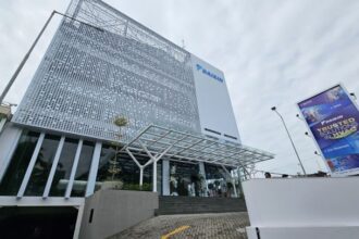 Tampak Kantor Perwakilan Daikin yang baru beroperasi di Jalan Kombes Pol Moh. Duryat No.29 – 31 Tegalsari, Kecamatan Tegalsari, Surabaya, Jawa Timur. Foto: Ist