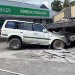 Kerusakan akibat gempa di Vanuatu. Foto: Tangkapan video X