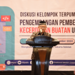 Mendikdasmen Abdul Mu'ti dalam kegiatan Diskusi Kelompok Terpumpun dengan tema “Pengembangan Pembelajaran Coding dan Kecerdasan Buatan untuk Siswa Sekolah Dasar”. Foto: Kemendikdasmen