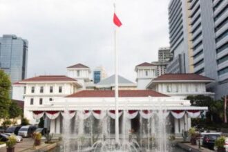 Ilustrasi gedung Balai Kota DKI Jakarta di kawasan Jakarta Pusat.(Foto dok pemprov)