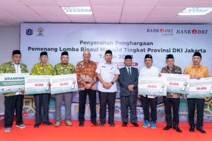 Bank DKI memberikan kemudahan bagi pengurus Masjid bertransaksi.(Foto istimewa
