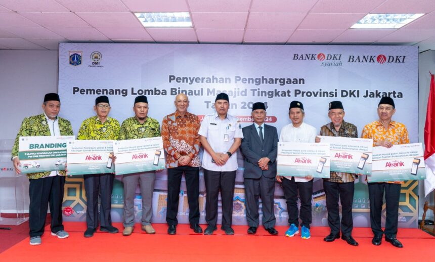 Bank DKI memberikan kemudahan bagi pengurus Masjid bertransaksi.(Foto istimewa