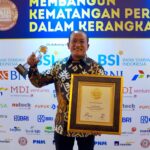 Direktur Utama Finnet Rakhmad Tunggal Afifuddin dalam Ajang Corporate Governance Perception Index (CGPI) Award 2024 pada Senin (25/11/2024) lalu. Foto: Dok Telkom Indonesia