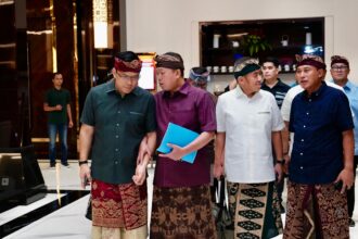 Menteri ATR/BPN Nusron Wahid saat di Bali. Foto: dok humas